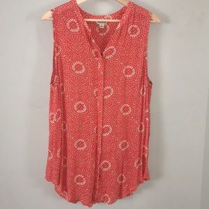 Orange Lucky Brand Top!